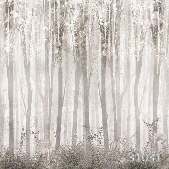 Beautiful Forest gray gradient