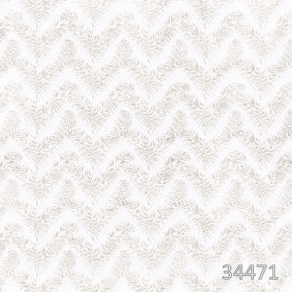 Beige tropical leaves