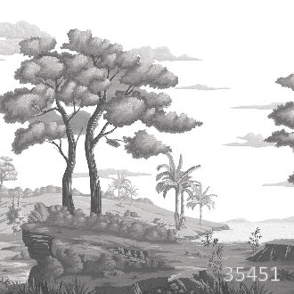 Лесная панорама (гравюра)