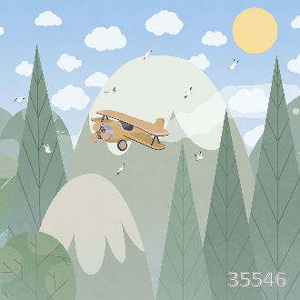 Самолет в горах