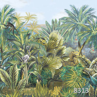 Panoramic jungle light